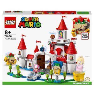 Image : LEGO 71408 Ensemble d’extension Le chateau de Peach Super Mario