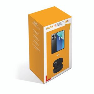 Image : Pack Xiaomi Redmi Note 13 256 Go Noir + Ecouteurs sans fil Redmi Buds 4 Lite Noir