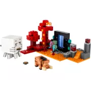 LEGO 21255 L'embuscade au portail du Nether Minecraft