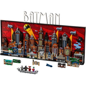 Image : LEGO Art 76271 Batman: La serie animee Gotham City