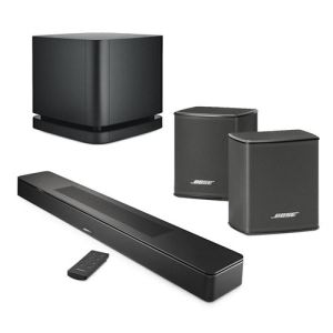 Image : Bose SB600 Dolby + Module de basses 500 Noir + Pack de 2 enceintes surround