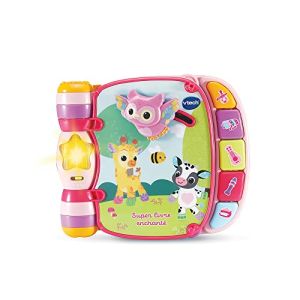 Image : VTech - Super Livre Enchante Des Baby Loulous Rose