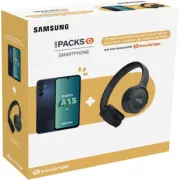 SAMSUNG Pack A15 5G + Casque JBL 520BT
