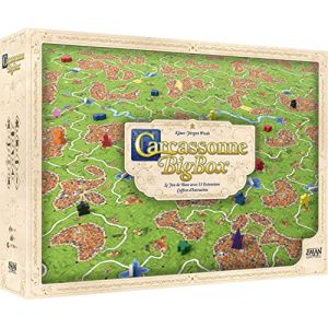 Image : Carcassonne : Big Box - Nouvelle edition ASMODEE