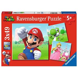 Image : Ravensburger Puzzles 3x49 p - Super Mario