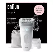 Braun Silk epil 7 SE 7-041 Blanc Epilateur electrique