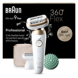 Image : Braun Silk epil 9 Flex SES 9-071 3D Blanc et Dore