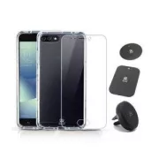 ZenFone 4 Max Noir + Coque + Protection d'écran en verre trempe + Support voiture 90AX00H1-FD00050
