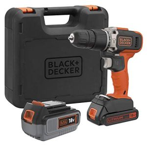 Image : Black+Decker BCD003MEM2K-QW Perceuse a Percussion sans Fil