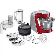 BOSCH Kitchen machine MUM5 - Rouge fonce/silver