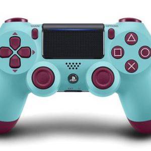 Image : Manette PS4 Sony DualShock 4 Sans fil V2 Berry Blue