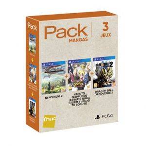 Image : Ni No Kuni 2 + Naruto Shippuden Ultimate Ninja Storm 4 Road to Boruto + Dragon Ball Xenoverse 2 PS4