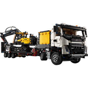 Image : LEGO Technic 42175 Camion Volvo FMX et pelleteuse electrique EC230