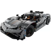 LEGO Technic 42173 Hypercar Koenigsegg Jesko Absolut grise