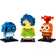 LEGO BrickHeadz 40749 Joie  Tristesse et Anxiete