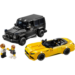 Image : LEGO Speed Champions 76924 Mercedes-AMG G 63 et Mercedes-AMG SL 63