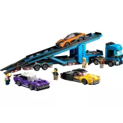 LEGO City 60408 Le camion de transport de voitures de sport