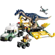 LEGO Jurassic World 76966 Missions dinosaures: le camion de transport de l'allosaure