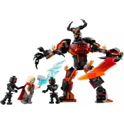 LEGO Marvel 76289 Figurine de Thor contre Surtur a construire