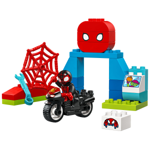 Image : LEGO Spider-Man 10424 L'aventure en moto de Spin