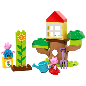 Image : LEGO DUPLO Peppa Pig 10431 Le jardin et la cabane dans l'arbre de Peppa Pig