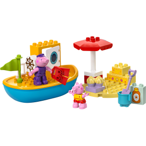 Image : LEGO 10432 DUPLO Peppa Pig Le voyage en bateau de Peppa Pig