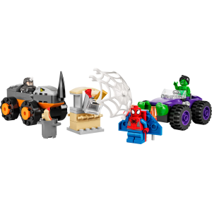 Image : LEGO Marvel 10782 Le combat des camions  Hulk contre le Rhino