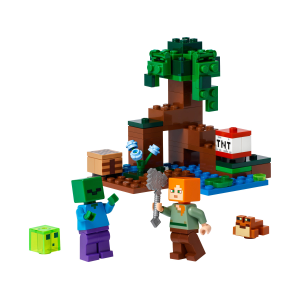 Image : LEGO Minecraft 21240 Aventures dans le marais