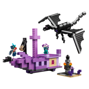 Image : LEGO Minecraft  21264 Le dragon et le navire de l'Ender
