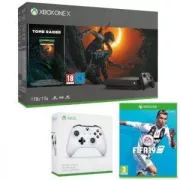 Xbox One X 1 To Shadow of The tomb Raider + 2e manette + Fifa 19