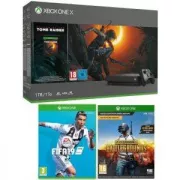 Xbox One X 1 To Shadow of The tomb Raider + Fifa 19 + PUBG