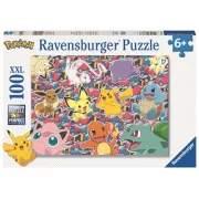 Puzzle Ravensburger Pret pour la bataille Pokemon 100 pieces XXL