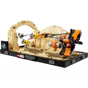 LEGO Star Wars 75380 Diorama de la course de podracers de Mos Espa