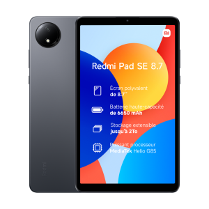 Image : Xiaomi Redmi Pad SE 8.7' 4/64 Go Noir