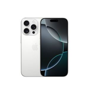 Image : Apple iPhone 16 Pro 128 Go Titane Blanc - MYNE3ZD/A