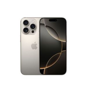 Image : Apple iPhone 16 Pro 256 Go Titane Naturel - MYNL3ZD/A