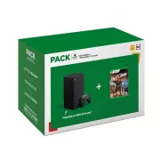 Pack Xbox Series X Noir + Star Wars Outlaws