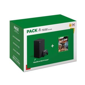 Image : Pack Xbox Series X Noir + Star Wars Outlaws