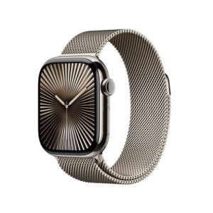 Image : APPLE Watch Series 10 GPS + Cellular 42mm Naturel - MWXF3QF/A