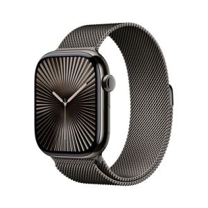 Image : Apple Watch Series 10 GPS + Cellular 46mm Ardoise MC7R4QF/A
