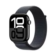 APPLE Watch Series 10 GPS 46mm Aluminium Noir de Jais avec Boucle Sport Encre Violette - MWWR3QF/A APPLE
