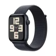 Apple Watch SE GPS 44 mm Aluminium Minuit avec Boucle Sport Encre Violette - MXEP3QF/A