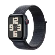 Apple Watch SE GPS + Cellular 40 mm Aluminium Minuit avec Boucle Sport Encre Violette - MXGA3QF/A