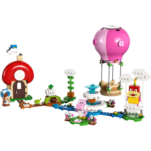 Image : LEGO Super Mario 71419 Ensemble d'extension Voyage en ballon dans le jardin de Peach