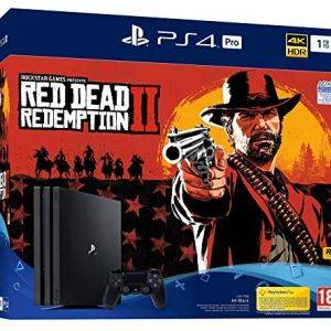 Image : PS4 Pro 1 To G noir + Red Dead Redemption 2