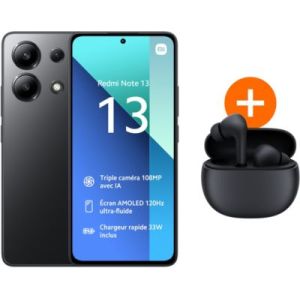 Image : XIAOMI Redmi Note 13 + Redmi Buds4 active