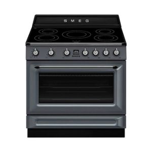 Image : SMEG TR90IMGR Design retro Piano de cuisson