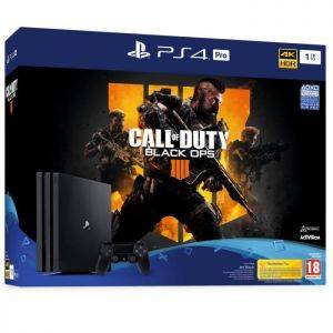 Image : Pack PS4 Pro 1 To Noire + Call of Duty Black Ops 4