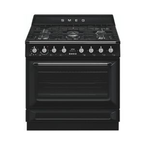 Image : SMEG TR90GMBL Piano de cuisson
