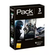 Pack 3 Jeux Action Xbox One Halo 5 + Gears of War 4 + Forza 7